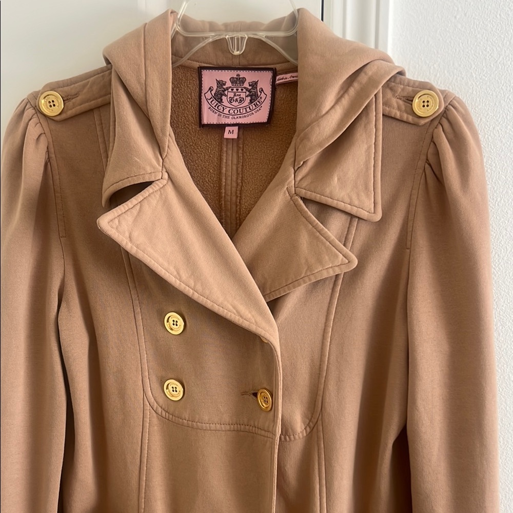 Juicy Couture Women's Camel Trench Coat